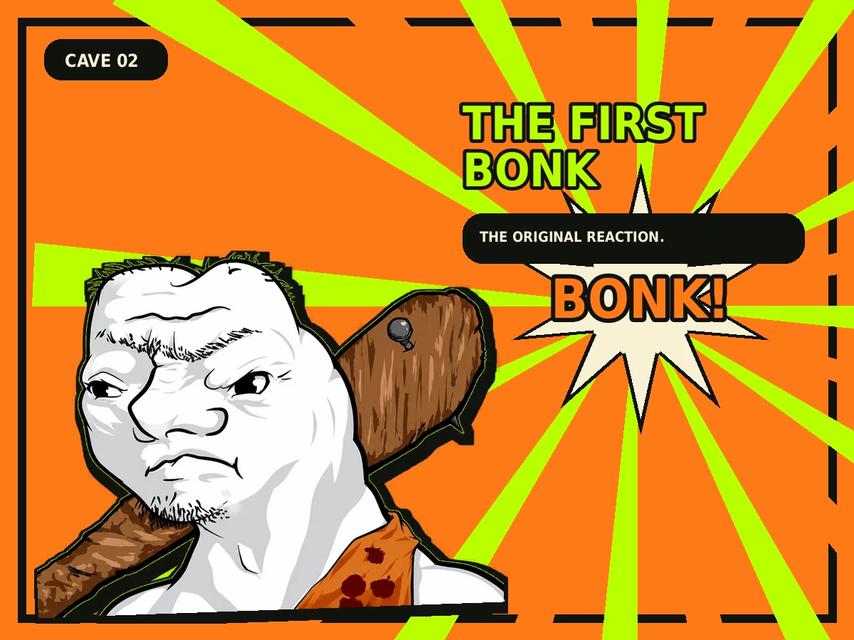 Grug performs the first bonk